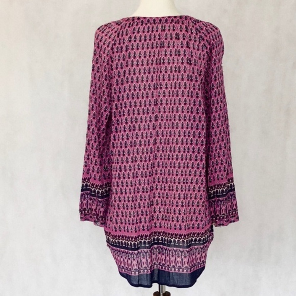 Beach Lunch Lounge Annika Beaded Peasant Blouse - Picture 6 of 8